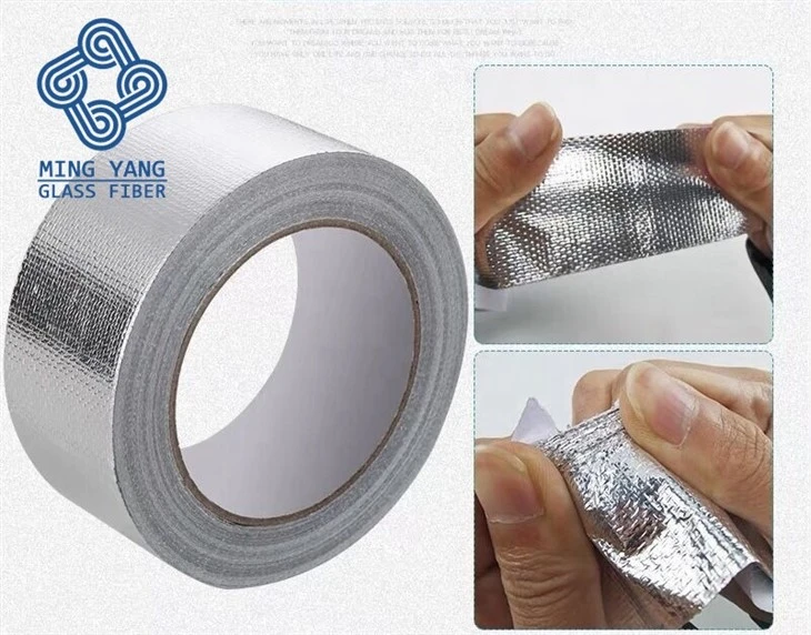 Aluminum Foil Fiberglass Cloth Tape